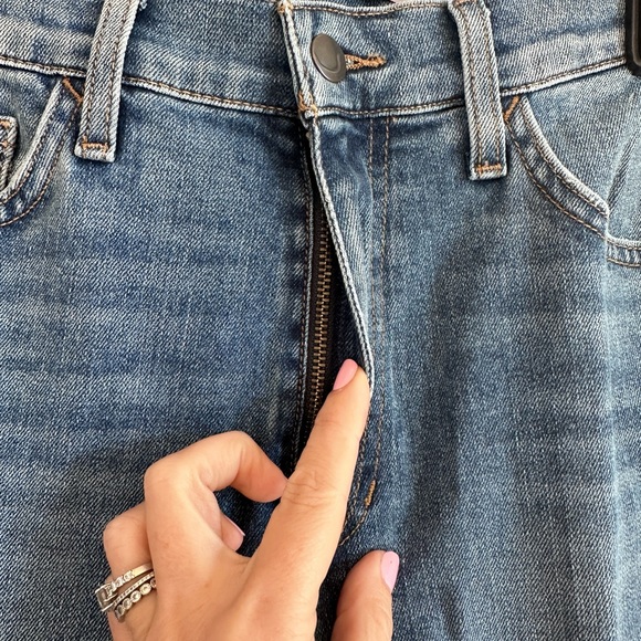 Joe’s Jeans NWT $159 High Rise Kenina Wide Leg Crop Flawless Jeans 28 - Picture 10 of 11